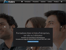 Tablet Screenshot of netkoders.com